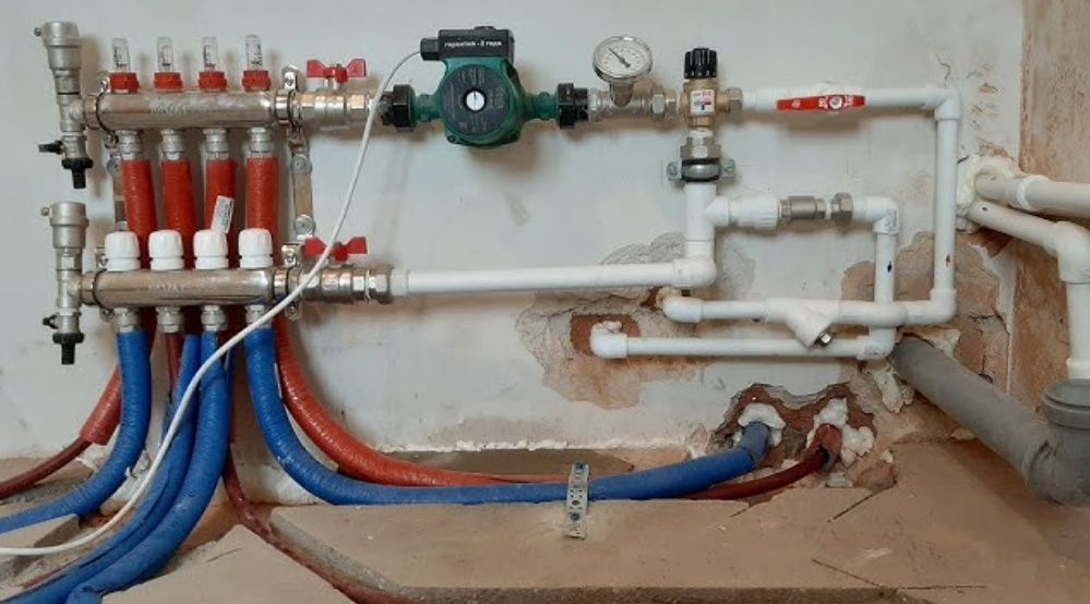 Услуги сантехника тепловизора