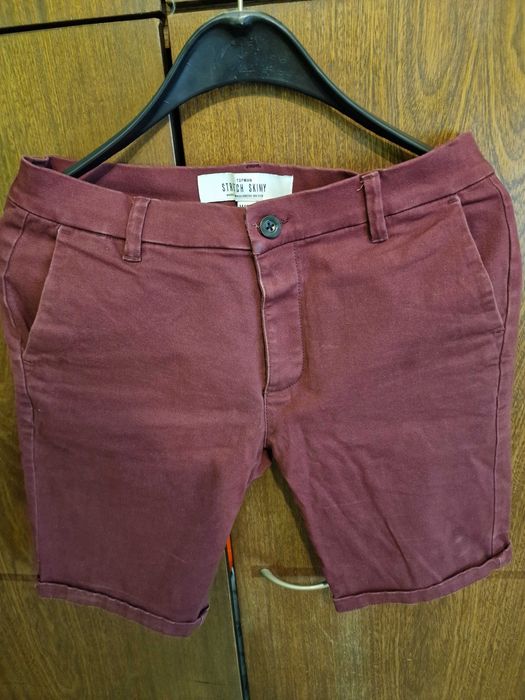 Мъжки къси паталони Topman Stretch Skinny