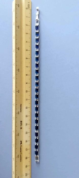 Синя дамска гривна