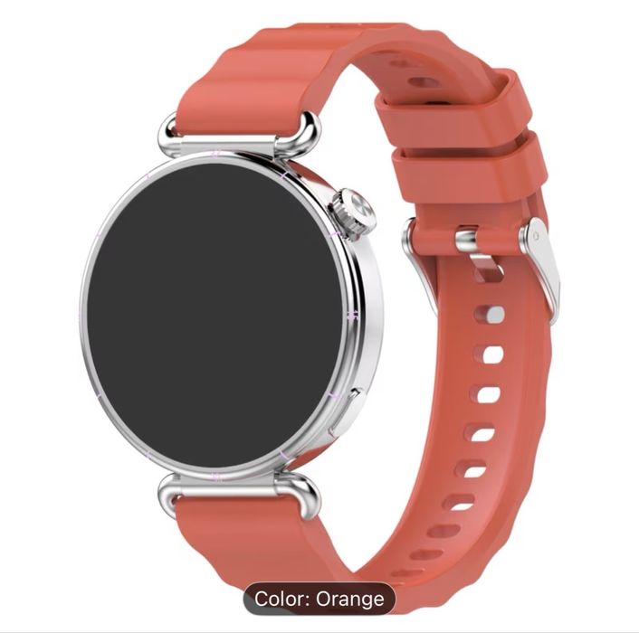 Curea 18mm din silicon pentru Huawei Gt 4,5,6,41mm