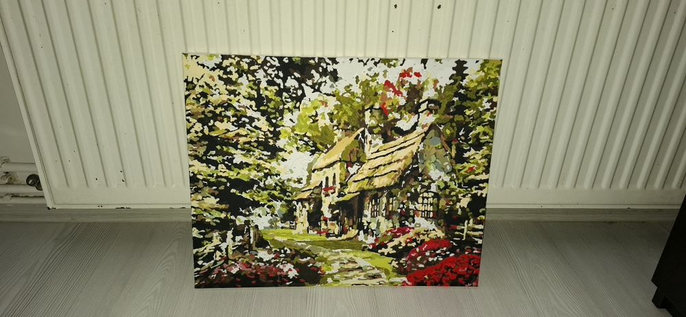 Tablouri pictate în vopsea...