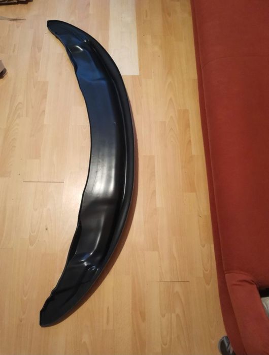 Prelungire lip spoiler bara fata BMW Seria 3 E92 E93 2007-2011 negru