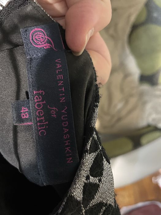 Платье черное плотное