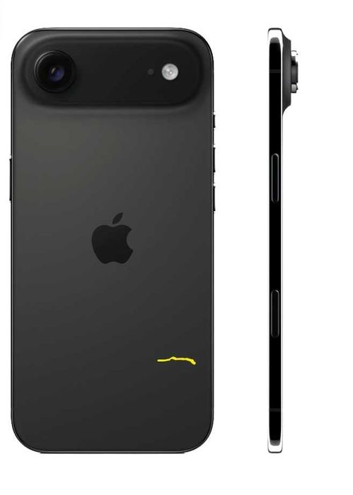 Iphone 17 air rangi qora ideal