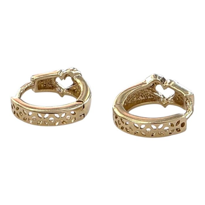 (AG35) Cercei aur 14K 2.34 GR   B35922 - Garantie 2 ani !