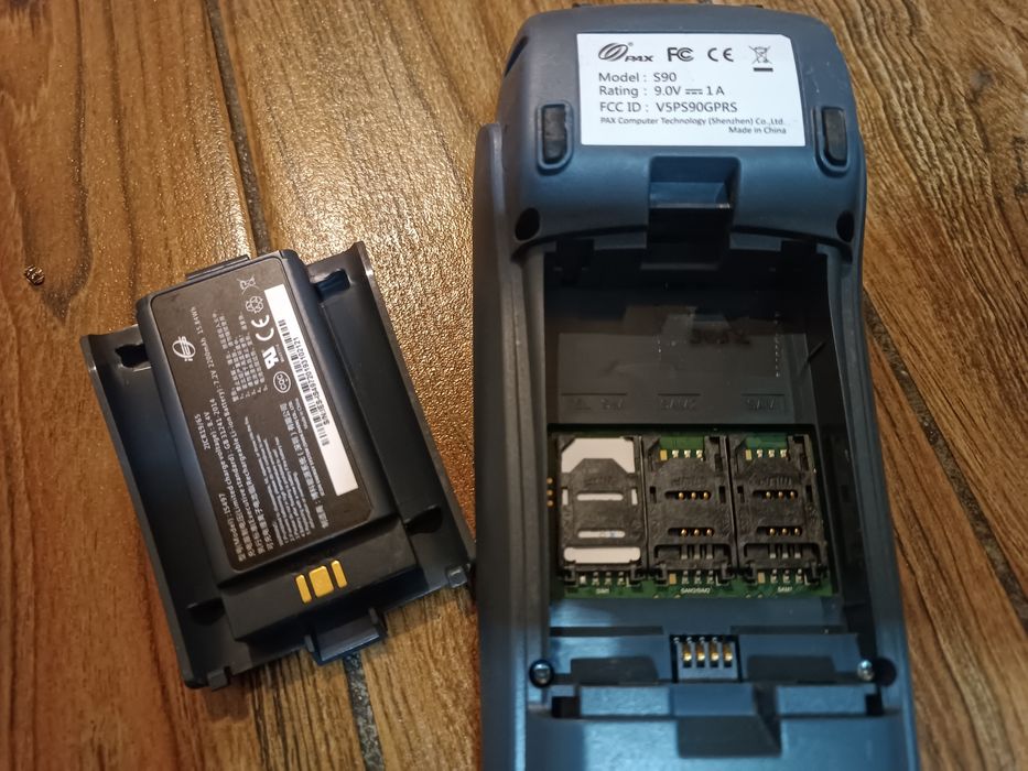 Терминал аппарат Зарядка, Батарейка