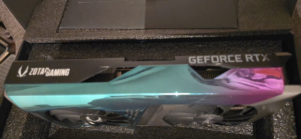 PLACA Video Nvidia Zotac RTX 3070 Gaming Amp Holo 8Gb RGB 256bit GDDR6