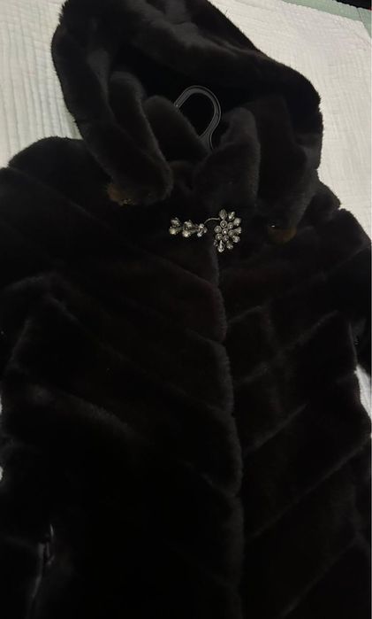 Шуба с капишоном