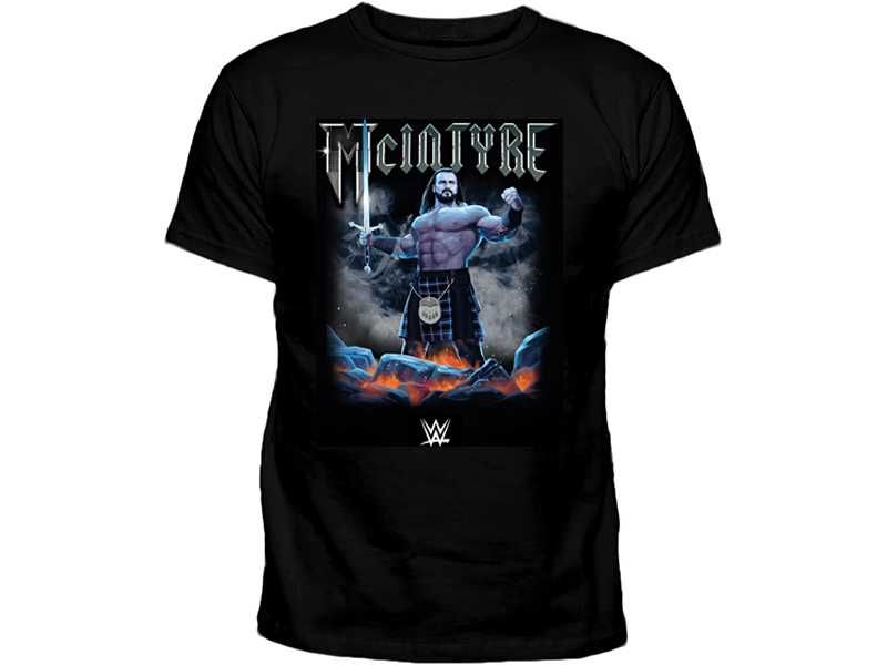 Тениска WWE кеч Drew McIntyre 8 модела
