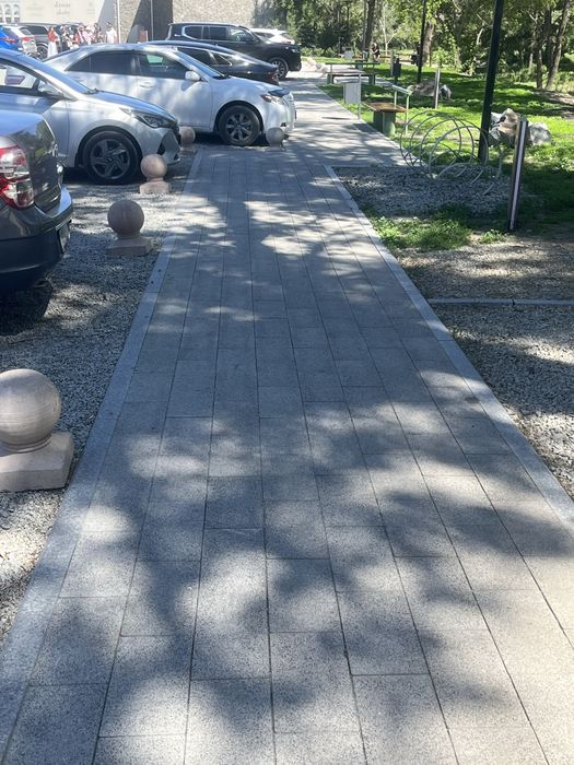 Укладка брусчатки