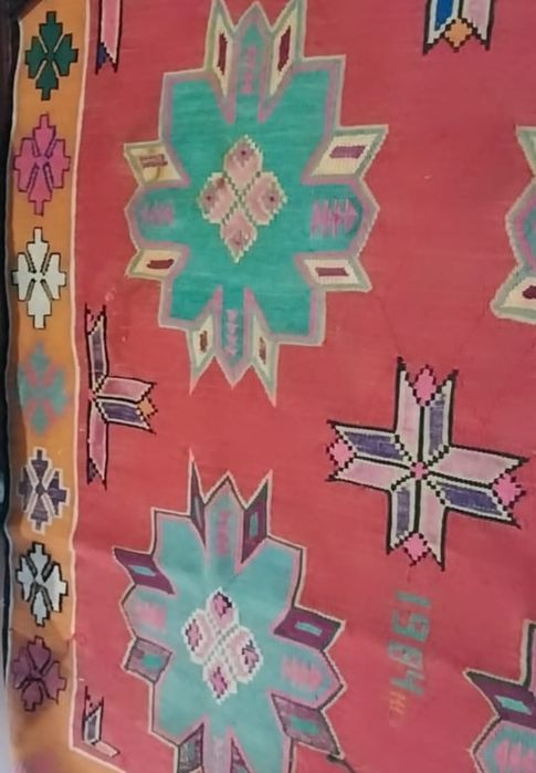 Раритетные қоржын, кілем