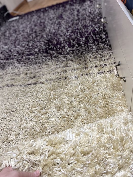 Ковер из шелка травка