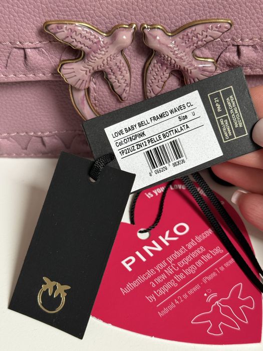 Чанта Pinko розова