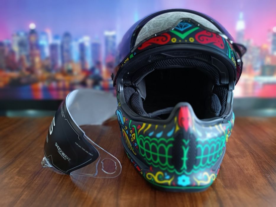 Мото шлем от бренда RUROC ATLAS 3.0