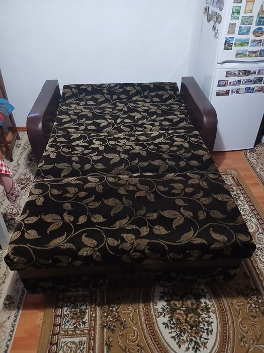 Canapea extensibilă , transformabilă in pat , care poate fi folosită si ca fotoliu . 700 lei negociabil .