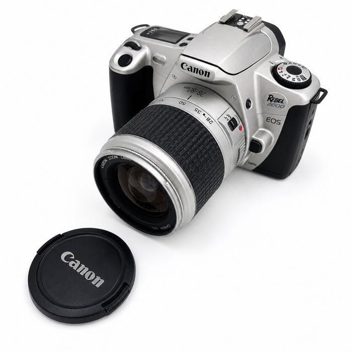 Aparat foto CANON EOS Rebel 2000 USA ca nou - poze colectie fotograf foto film analogic colectionar studio