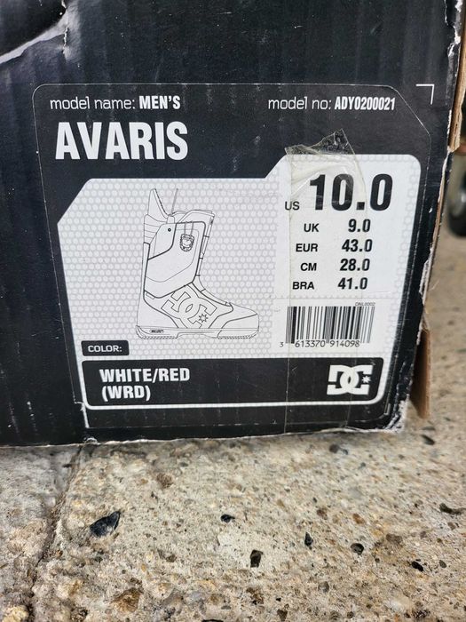 сноуборд обувки DC Avaris 43 Snowboard Boots