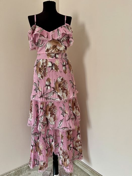 Рокля на Twin Set, резедаво зелено