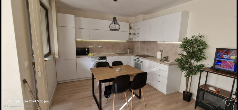 Дава двустаен апартамент под наем