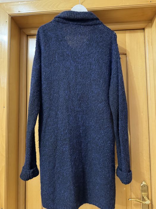 Pardesiu/Cardigan cu alpaca superfine și lână merino  Sarah Pacini.