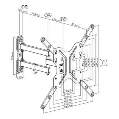 Чупеща стойка за телевизор