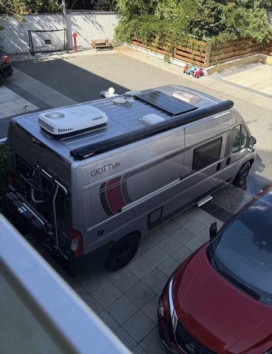 Campervan GiottiLine 60T – Peugeot Boxer – 2023 – 15.000 km  Echipare premium • Full off-grid / off-camping • Primul proprietar