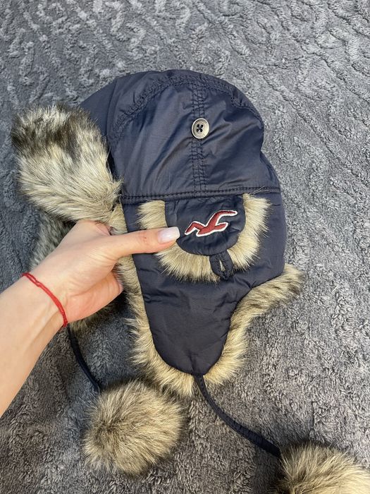 Шапка ушанка теплая