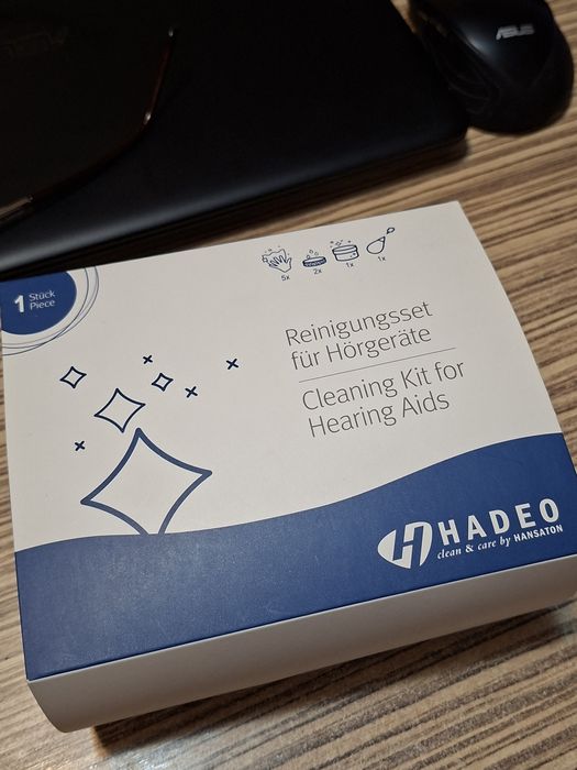 Proteze auditive + kit igienizare