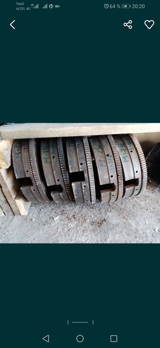 Маховик ямз 236, Ямз 238, ямз 240. Шлицы 115 и 132 Маз, к 700 к 701