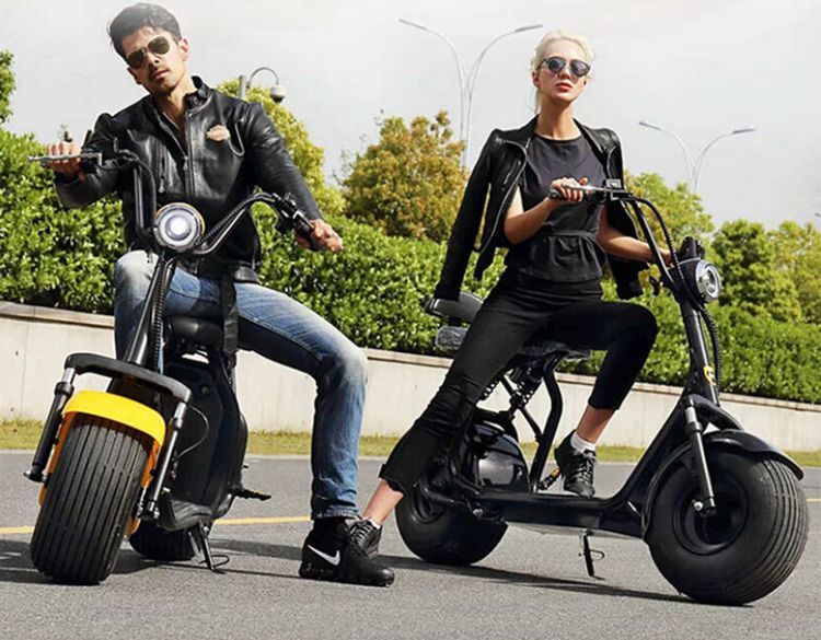 Scuter ELECTRIC Trotineta Scooter Electrica Chopper Harley Bicicleta