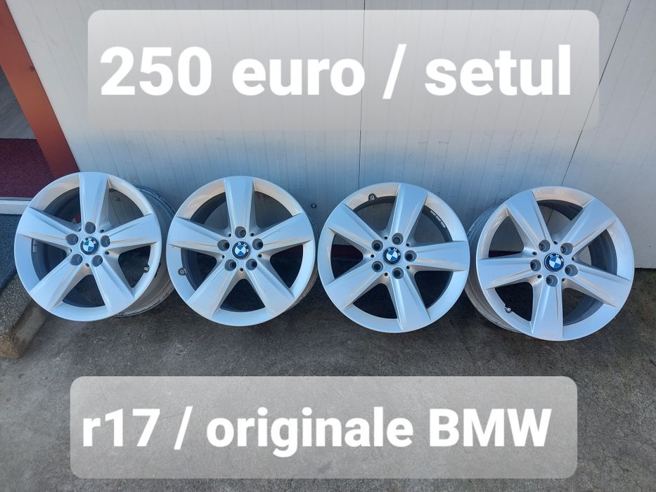 Jante aluminiu r17 / originale BMW / 5x112 / ET 54