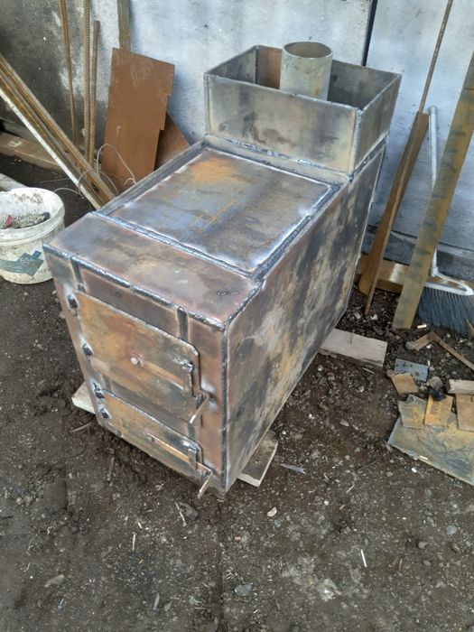 Печь котел под чугунную плиту