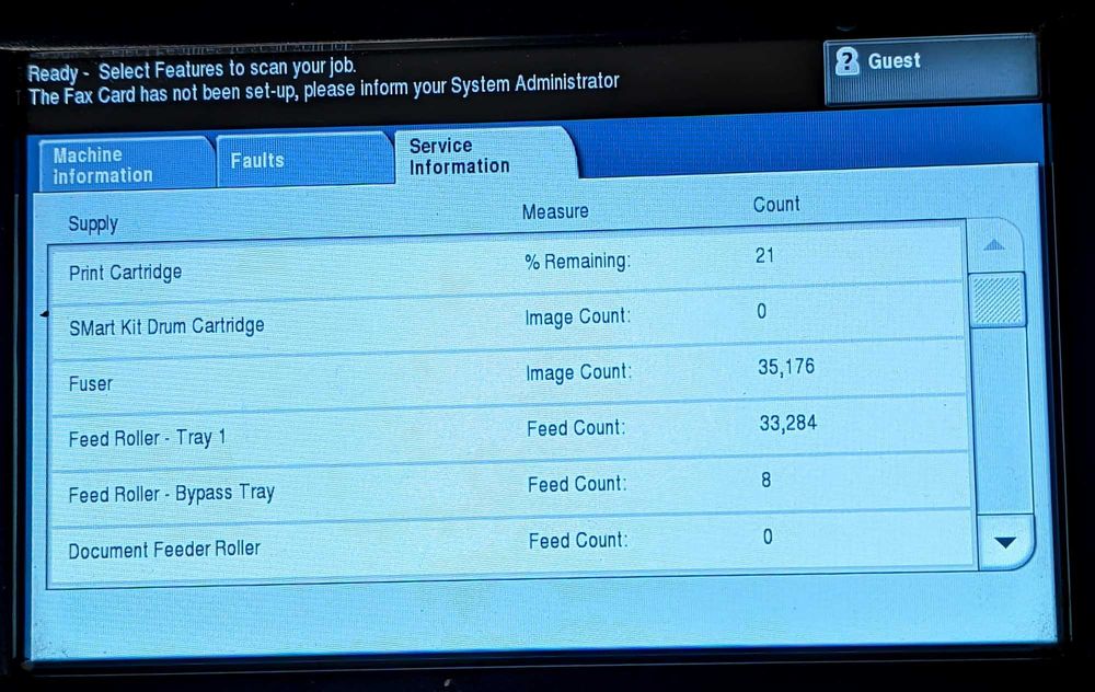 Xerox Phaser 3635 MFP мрежов лазерен принтер скенер с НОВА КАСЕТА 10к