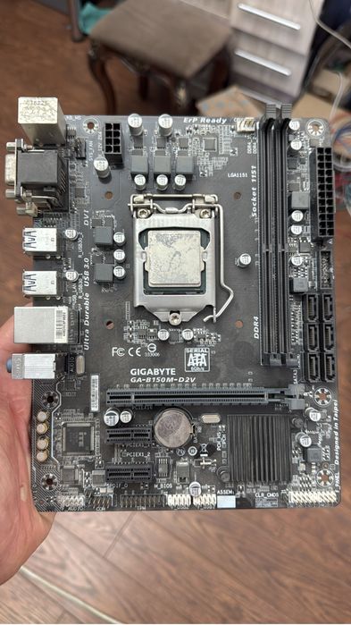 B150 Gigabyte материнская плата ddr 4