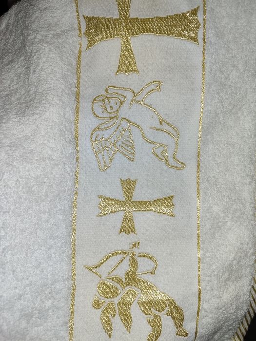 Хавлиени кърпи за църква, кръщене