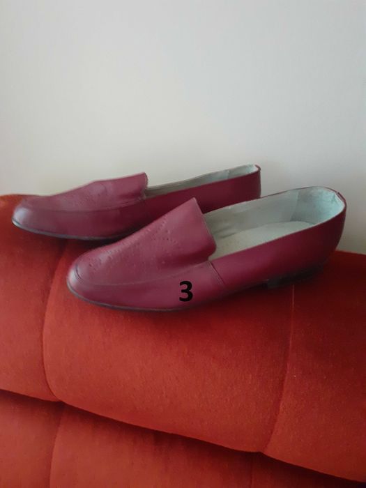 Нови мъжки обувки от естествена кожа