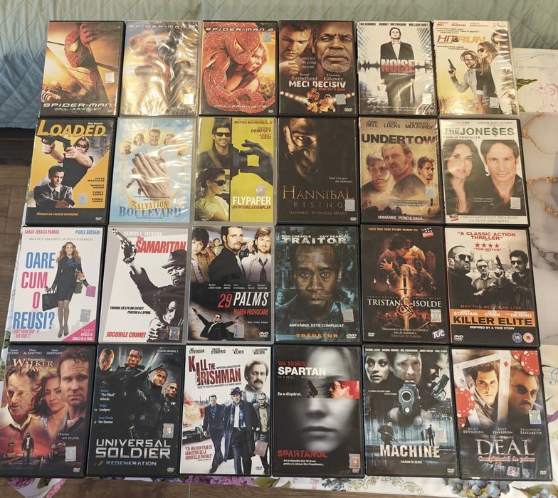 Filme DVD-uri originale - 290 lot 60 buc