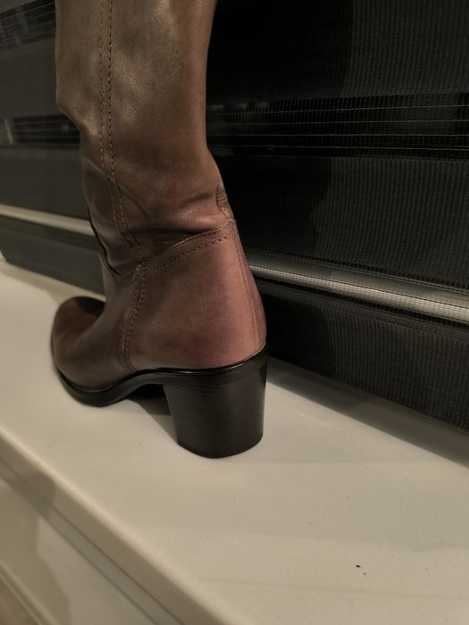 Дамски ботуши естествена кожа