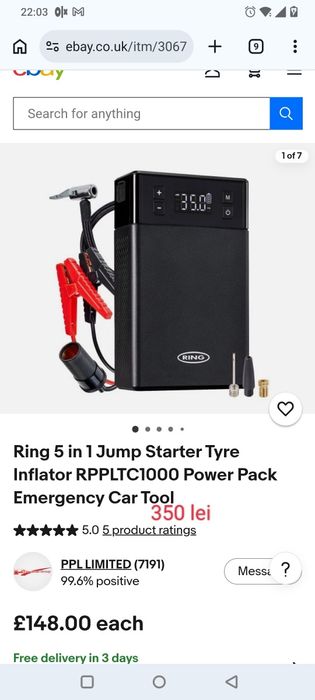 Starter auto compresor