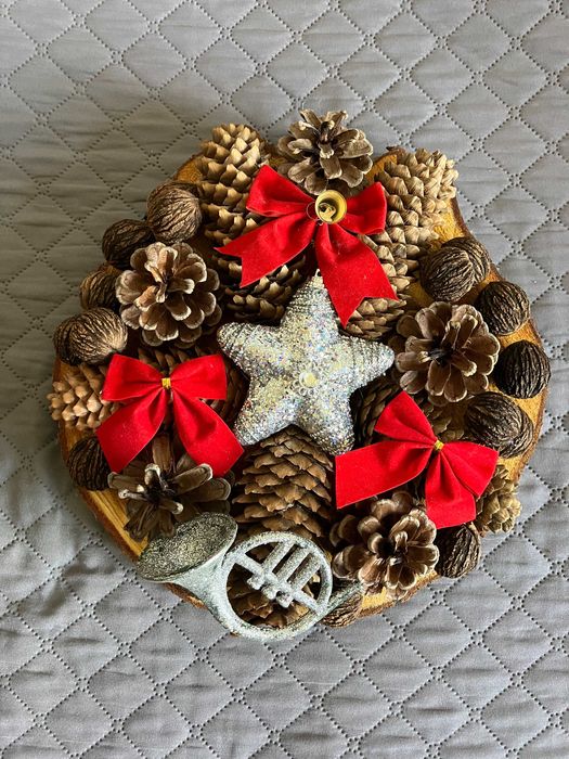 Коледна декорация за маса и стена