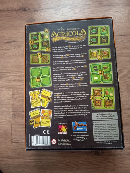Joc agricola-doar desigilat nefolosit