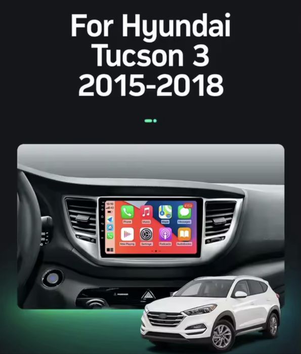 Navigatie Hyundai Tucson IX35 ( 2015 - 2018) dedicata cu Android