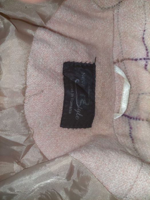 Palton/ sacou gros office roz