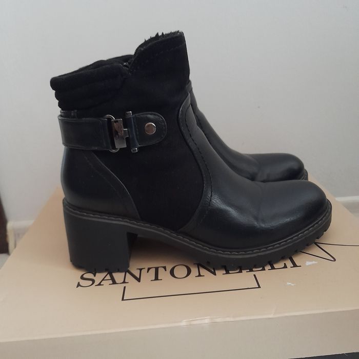 Дамски боти черни 37