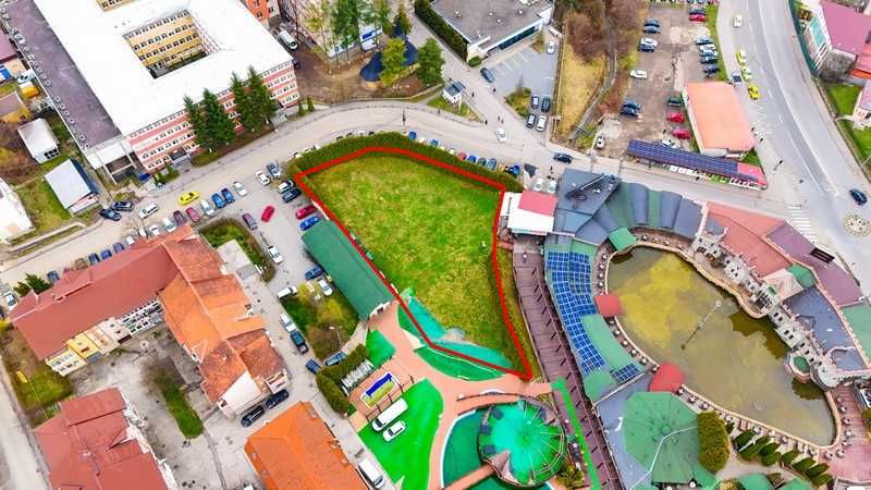 Petrosani  strada Nicolae Titulescu zona centrala langa Spitalul Municipal teren intravilan 2124 mp