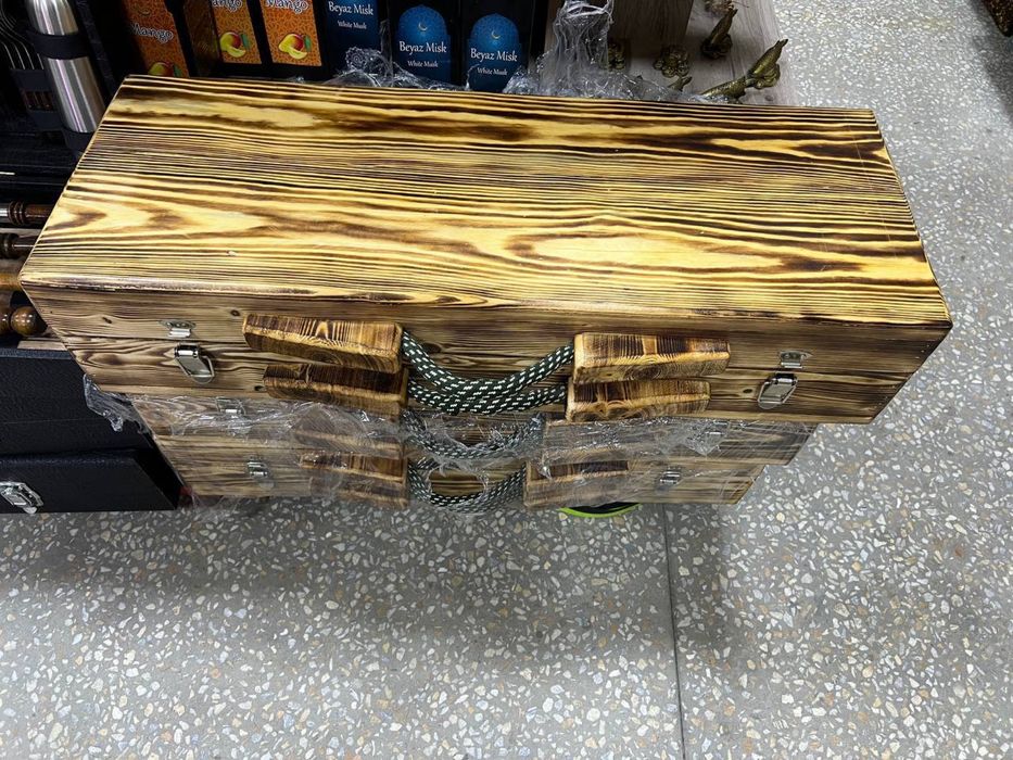 Походный и Подарочный набор для мангала с шампурами