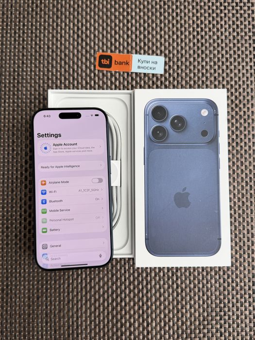 *ЛИЗИНГ* iPhone 17 Pro 256Gb Deep Blue ГАРАНЦИЯ