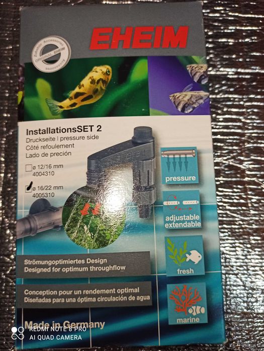 Kituri absorbtie filtru extern Eheim Installation SET 1 si 2, NOI