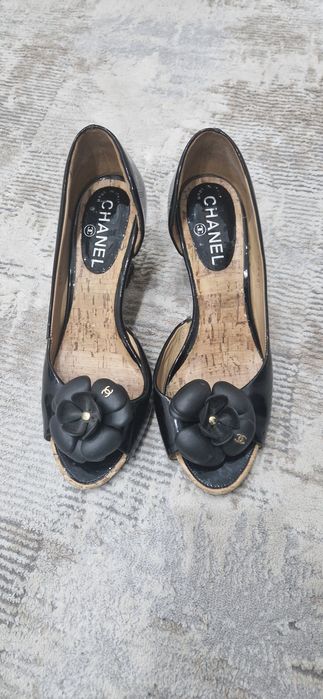 Босоножки/туфли chanel