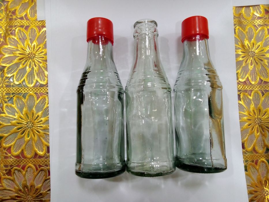 Shisha mahsulotlari: Asal banka,Uksus idishlari